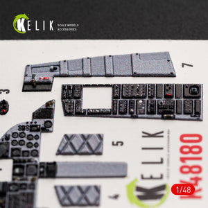 KELIK K48180 F-151 (Early) - interior 3D decals for Hasegawa kit 1/48 – image 14