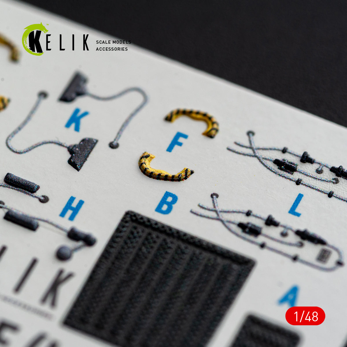 KELIK 48185 F-15E (Late) - interior 3D decals for Hasegawa kit 1/48 – image 13