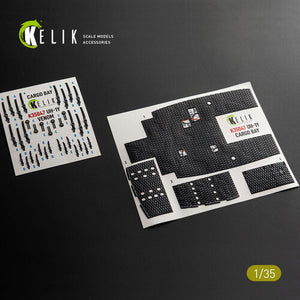 KELIK K35047 UH-1Y VENOM Cargo Bay - interior 3D decals for Trumpeter kit 1/35 – immagine 6