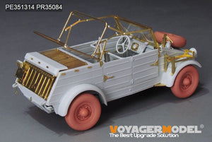 Voyager Model PE351314 WWII German Kubelwagen Type 82 Africa Troop Version Upgrade Set For MENG VS-015 1/35 – imagen 9