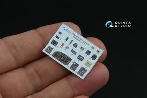 Quinta Studio QD72193 B-26F/G Marauder 3D-Printed coloured Interior on decal paper (Hasegawa) 1/72 – imagen 5