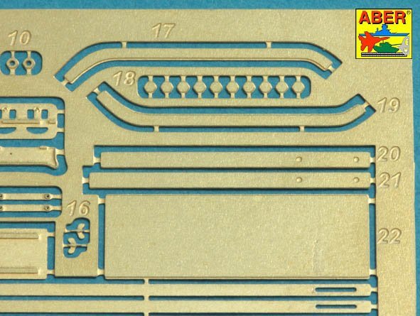 Aber 35L-225 Set of barrels for German Heavy Tank MAUS 1/35 – immagine 8