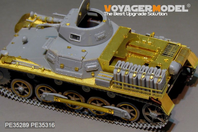 Maquette Voyager PE35289, char allemand Pz.Kpfw.I Ausf. B DAK version de base (pour DRAGON 6207), échelle 1/35 – image 2