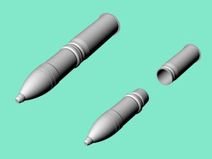Eureka XXL AB-354 7,5 cm Ammo for Kw.K.37/Stu.K.37 1/35 – imagen 4