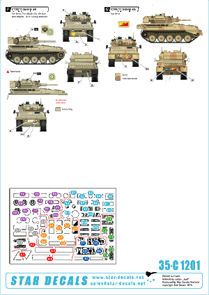 Star Decals 35-C1250 South East Asia 1950s. 1/35 – imagen 3