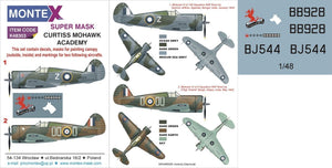 Montex K48303 P-36 MOHAWK 1/48