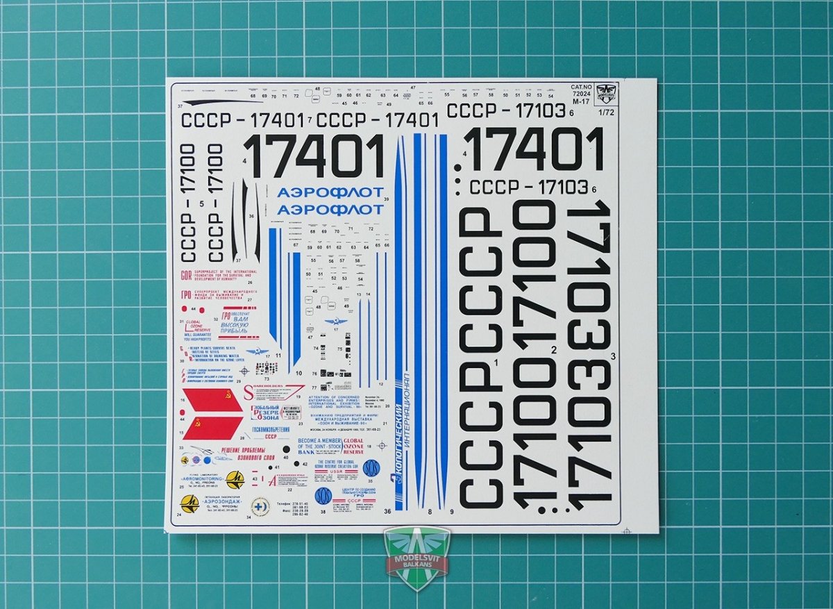 Modelsvit 72024 Myasishev M-17 &amp;quot;Stratosphera&amp;quot; 1/72 – Bild 3