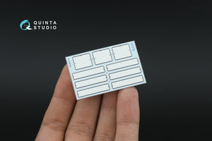 Quinta Studio QP24003 Typesetting USSR license plates ~1980-1994 (State Standart 3207-77) (All kits) 1/24 – immagine 5