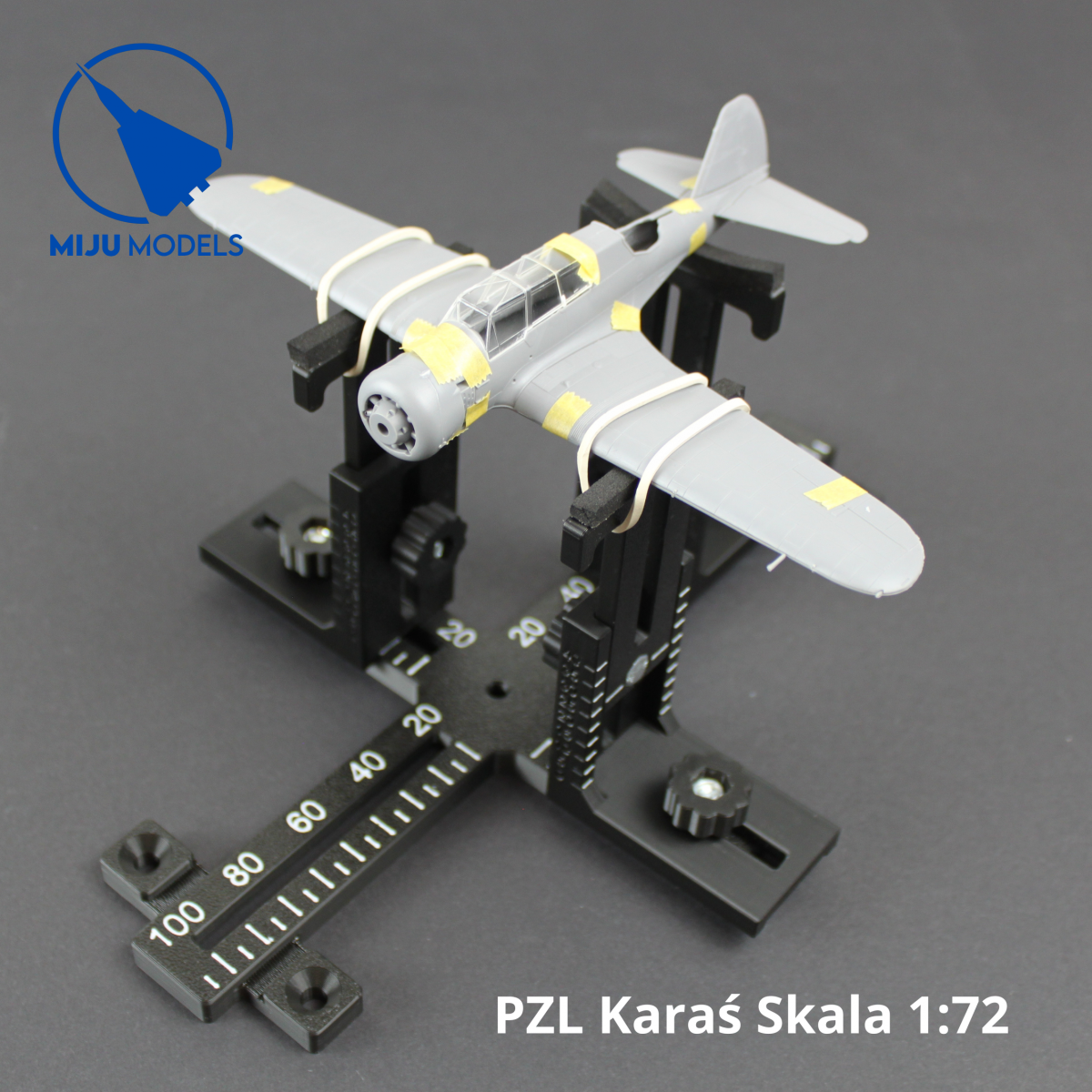 Miju Models JIG-AIR-L-FULL Duży statyw lotniczy Full Set / Large Full Set Aircraft Tripod