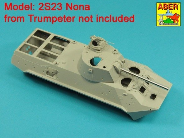 Aber 35L-308 Lufa 120mm 2A60 do rosyjskiego moździerza 2S23 Nona 1/35 – imagen 8