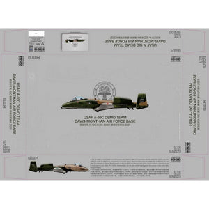 Great Wall Hobby S7209 A-10C Thunderbolt II 'USAF A-10C Demo Team Davis-Monthan Air Force Base 2021 1/72