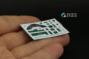 Quinta Studio QD48318 F4F-3 late 3D-Printed &amp;amp; coloured Interior on decal paper (Hobby Boss) 1/48 – imagen 6