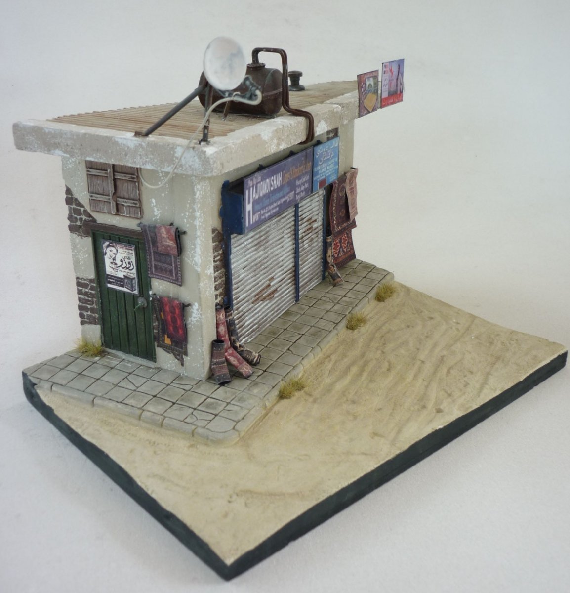 RT-Diorama 35268 Diorama-Base: &amp;quot;The carpet shop&amp;quot; 1/35 – imagen 9