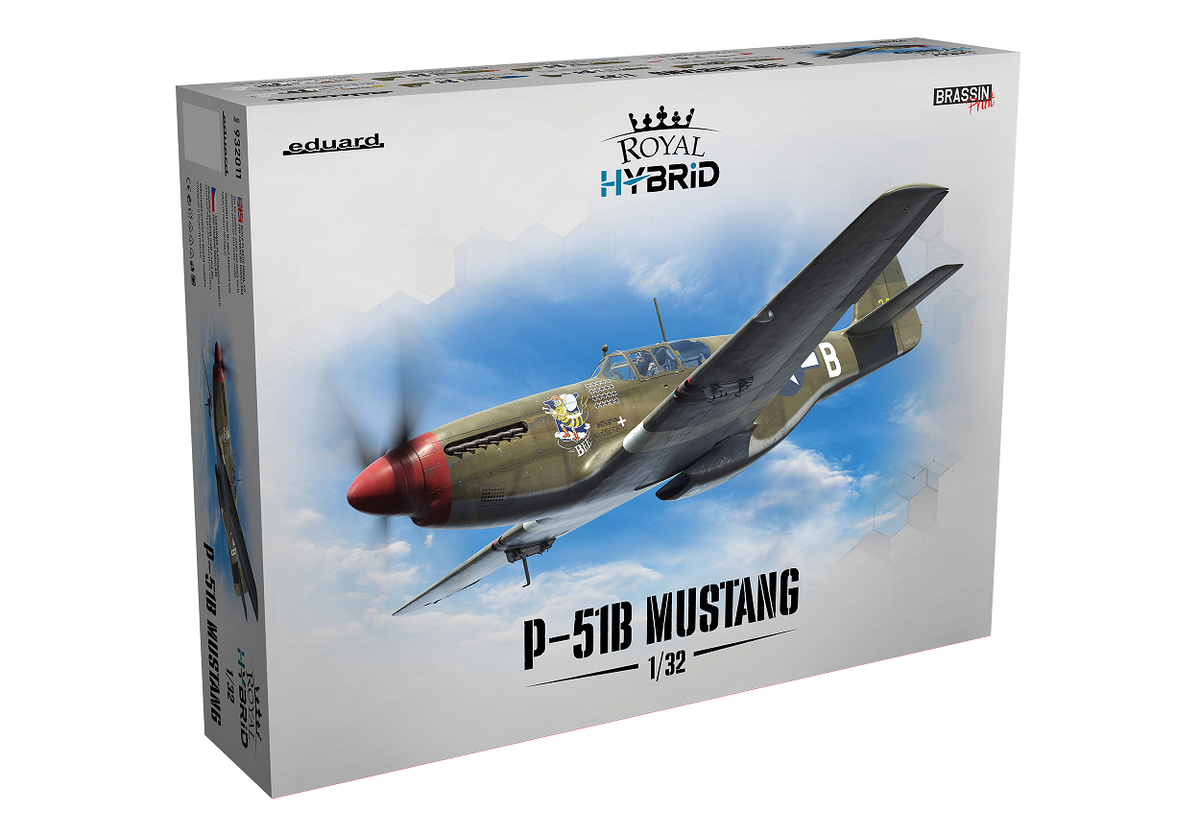 Eduard 932011 Nortn American P-51 B Mustang Royal Hybrid Edition 1/32 – imagen 6