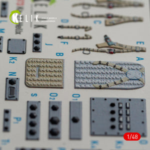 KELIK K48073 Ka-27 Helix interior 3D decals for HobbyBoss kit 1/48 – immagine 9