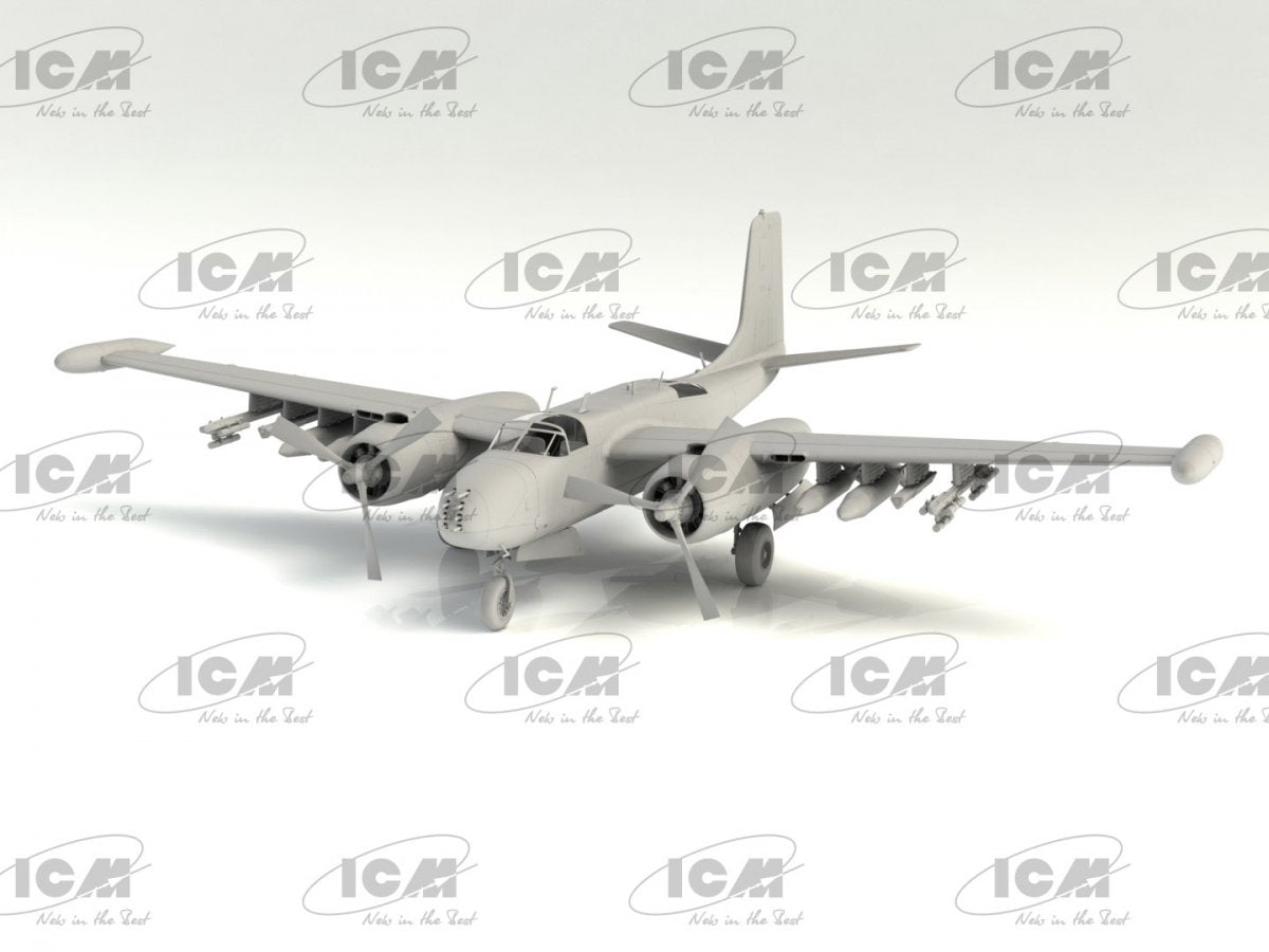 ICM 48279 B-26K Counter Invader USAF Vietnam War Attack Aircraft 1/48 – imagen 2