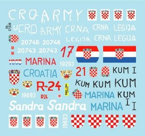 Star Decals 35-C1236 T-55A. First war years 1991-92 1/35 – Bild 3