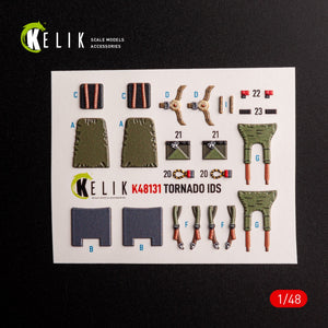 Kelik K48131 Tornado IDS - interior 3D decals for Italeri kit 1/48