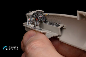 Quinta Studio QD48151 F-104S-ASA 3D-Printed &amp;amp; coloured Interior on decal paper (Hasegawa) 1/48 – Bild 4