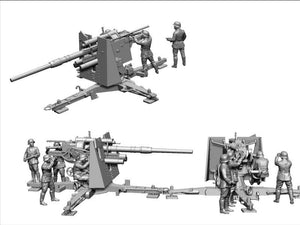 Zvezda 6158 German Heavy Anti-Aicraft Gun FLAK 36/37 (8,8cm) Art of Tactic 1/72 – imagen 4