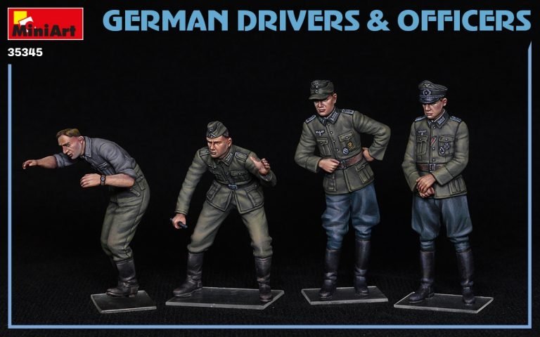 MiniArt 35345 German Drivers &amp;amp; Officers 1/35 – imagen 2
