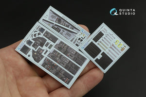 Quinta Studio QD32118 F-117A 3D-Printed &amp;amp; coloured Interior on decal paper (Trumpeter) 1/32 – zdjęcie 9