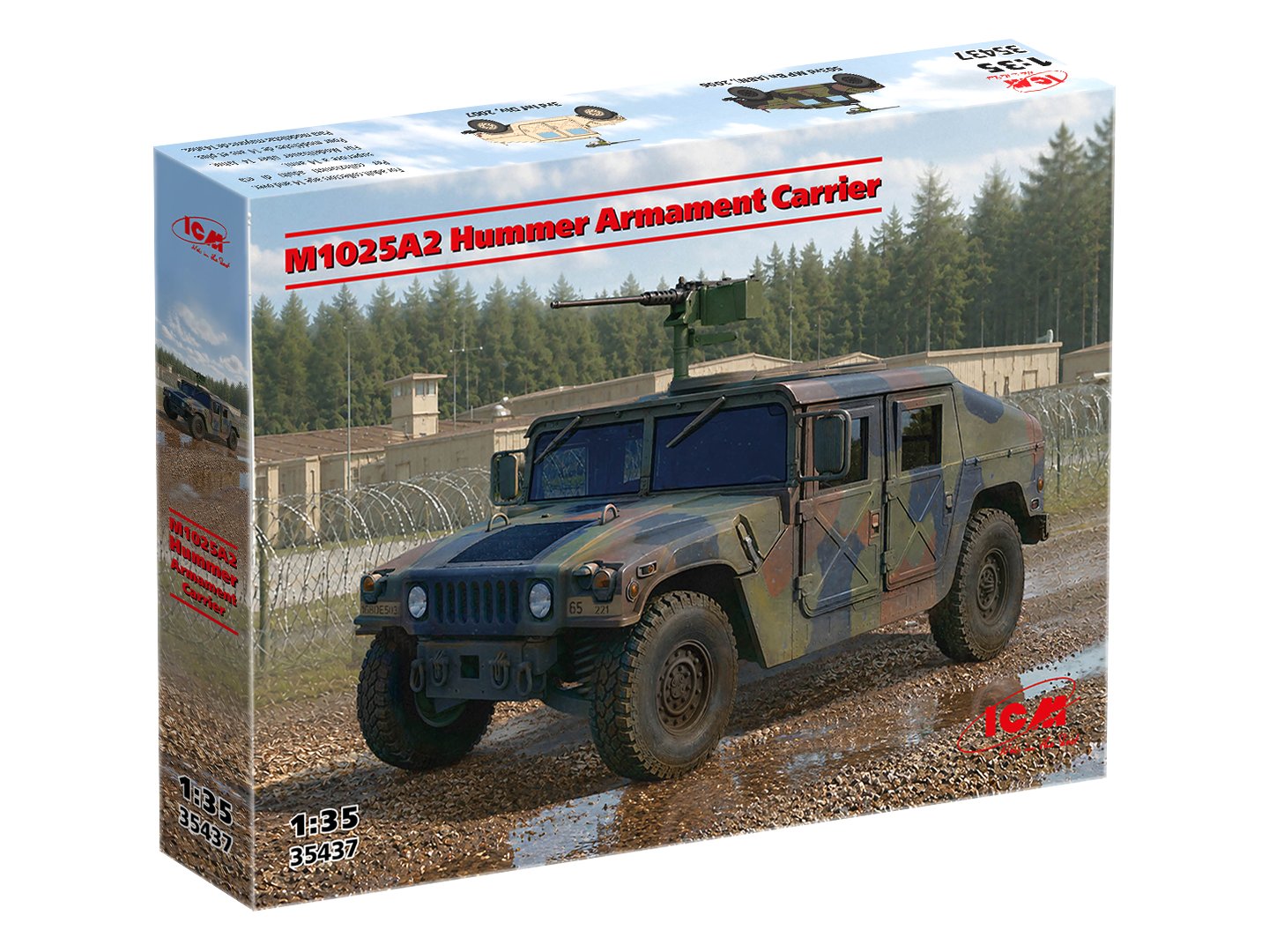 ICM 35437 M1025A2 Hummer Armament Carrier 1/35 – Bild 2