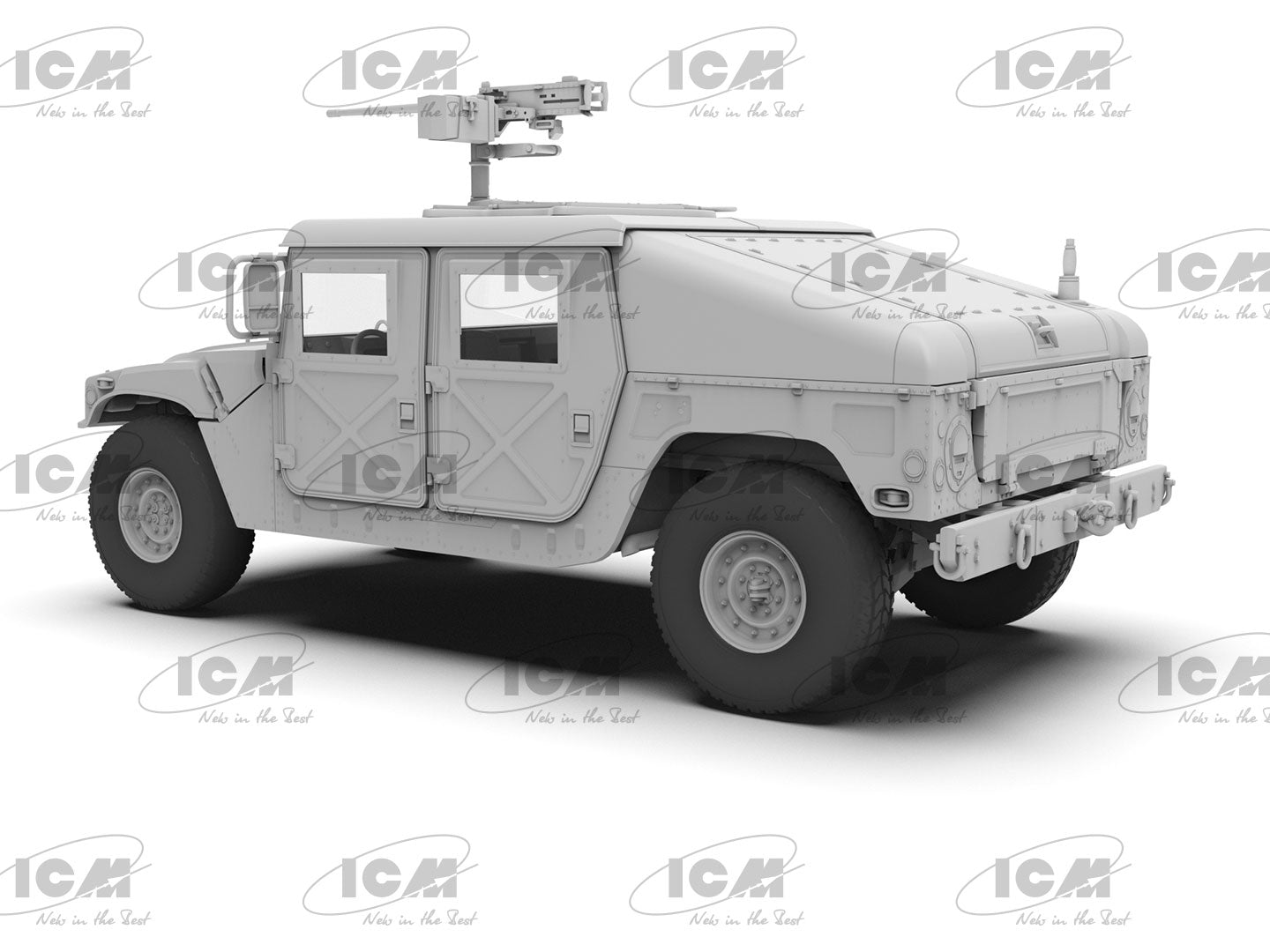 ICM 35437 M1025A2 Hummer Armament Carrier 1/35 – Bild 8
