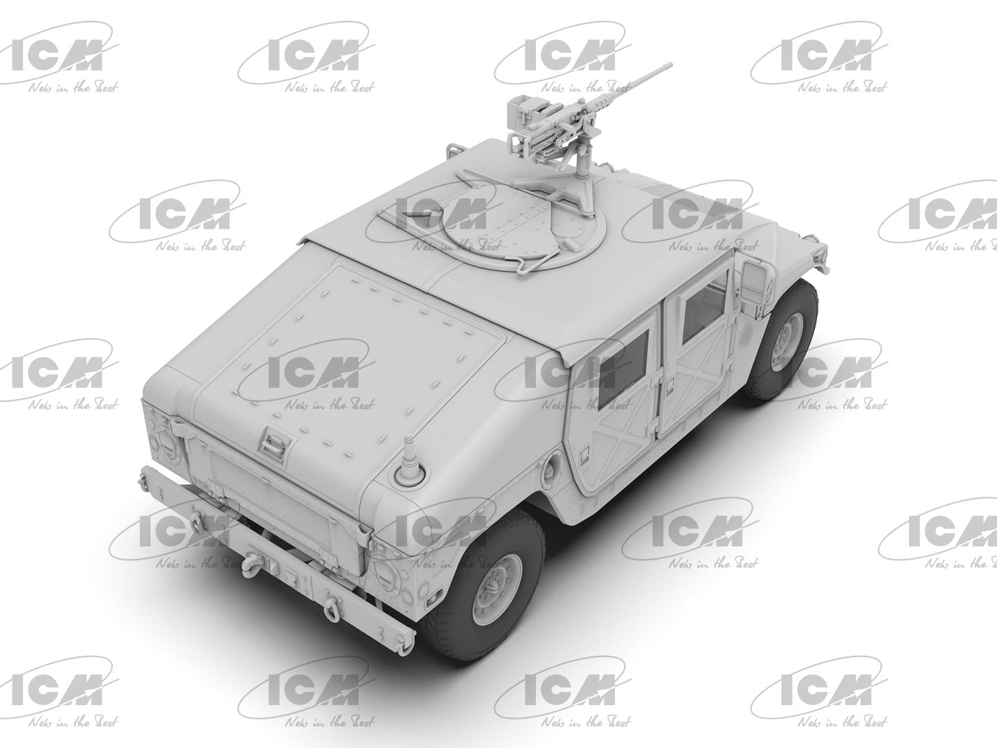 ICM 35437 M1025A2 Hummer Armament Carrier 1/35 – Bild 7