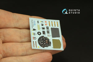Quinta Studio QD35072 Fi 156C 3D-Printed &amp;amp; coloured Interior on decal paper (Hobby Boss (ex-Tristar)) 1/35 – imagen 4