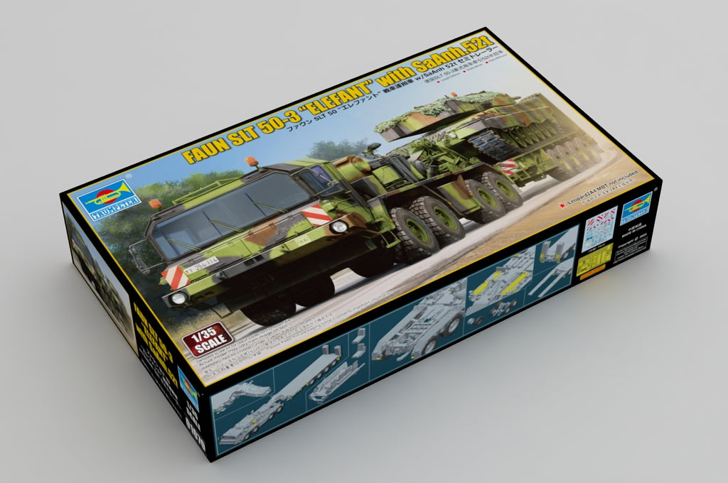 Trumpeter 01070 Faun SLT 50-3 Elefant with SaAnh.52t 1/35