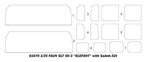 Trumpeter 01070 Faun SLT 50-3 Elefant with SaAnh.52t 1/35 – image 30