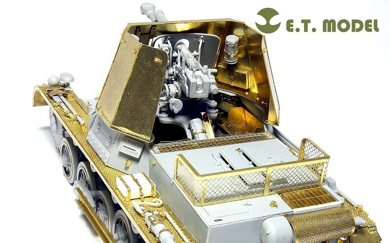 ET Model E35-013 WWII German Panzerjager I 4.7cm Pak(t) (Pour DRAGON 6230) (1/35) – image 4