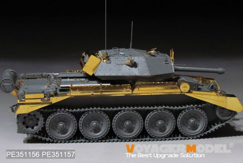 Voyager Model PE351157 WWII UK Crusader Mk.III tank Fenders (For Boder BT-012) 1/35 – immagine 3