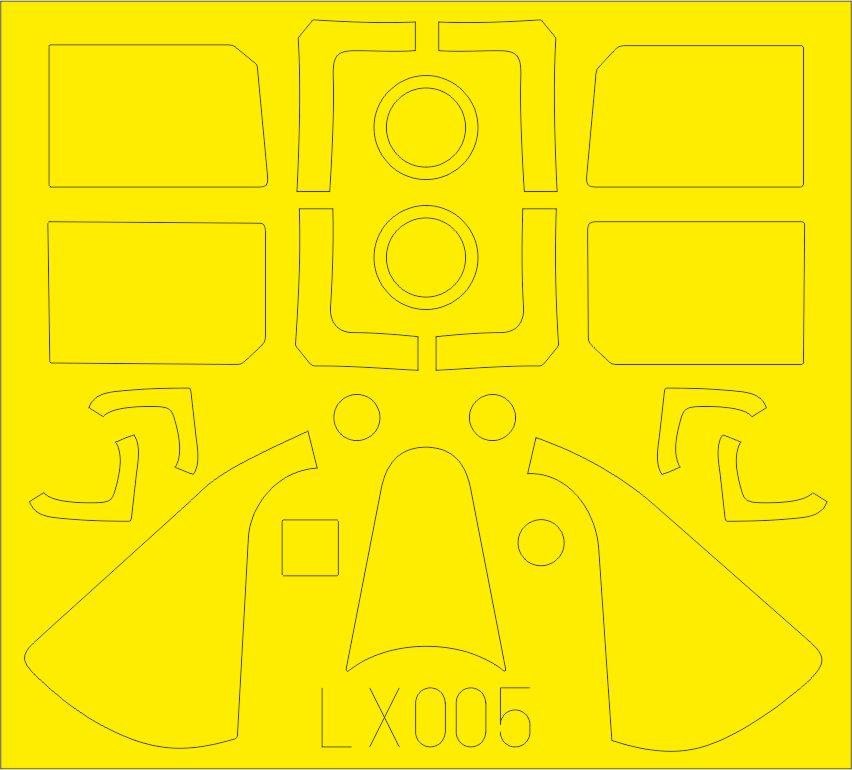 Eduard LX006 F6F-5 TFace AIRFIX 1/24