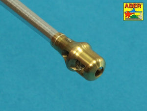 Canon Aber 35L-247 pour canon allemand de 8,8 cm Kw.K 43/3 L/71 (une pièce) utilisé sur la tourelle Porsche du Tiger B - première version au 1/35 – image 5