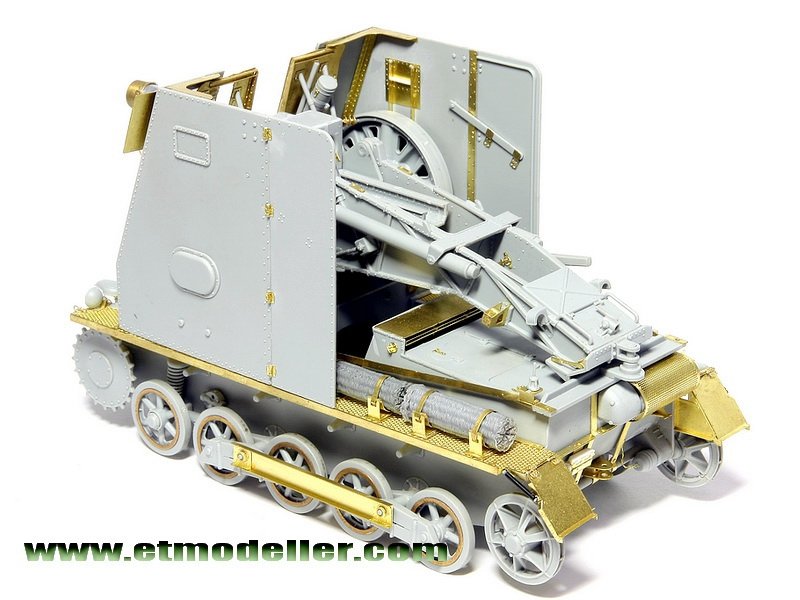 E.T. Model E35-007 WWII German Pz.Kpfw.I Ausf.B 15cm &amp;quot;BISON&amp;quot; (For DRAGON 6259) 1/35 – imagen 8