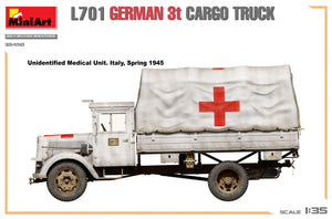 Miniart 35450 L701 GERMAN 3T CARGO TRUCK 1/35 – imagen 14