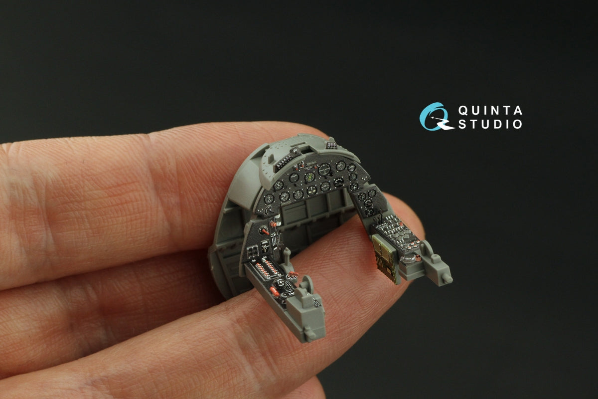 Quinta Studio QD48367 F4U-1A 3D-Printed &amp;amp; coloured Interior on decal paper (Magic Factory) 1/48 – imagen 7
