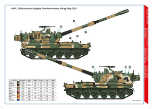 Hobby 2000 35005SE K9A1 Thunder Polish Army SPH - Special Edition ( ACADEMY + CARTOGRAF + Lufa Aber ) 1/35 – immagine 2