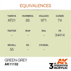 AK Interactive AK11132 GREEN-GREY – STANDARD 17ml – zdjęcie 3
