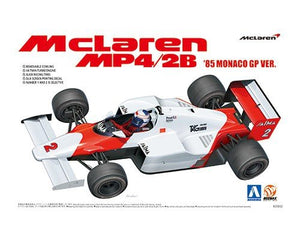 Aoshima 08191 Mclaren Mp4/2B ’85 Monaco Gp 1/20