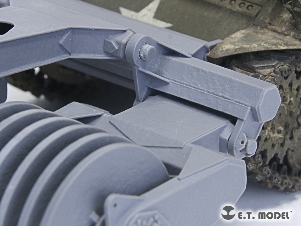 E.T. Model P35-041 WWII US ARMY T1E1 &amp;quot;Earthworm&amp;quot; Mine Exploder (for Late M32B1 Hull) ( 3D Printed ) 1/35 – imagen 7