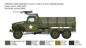 Italeri 6271 GMC 2 1/2 Ton. 6x6 Truck &amp;quot;D-Day 80° Anniversary&amp;quot; 1/35 – zdjęcie 4