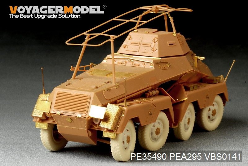 Voyager Model PE35490 WWII German Sd.Kfz.232 8 ROD early version for AFV 35232 1/35 – imagen 9