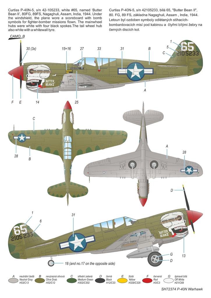Special Hobby 72374 P-40N Warhawk 1/72 – imagen 10