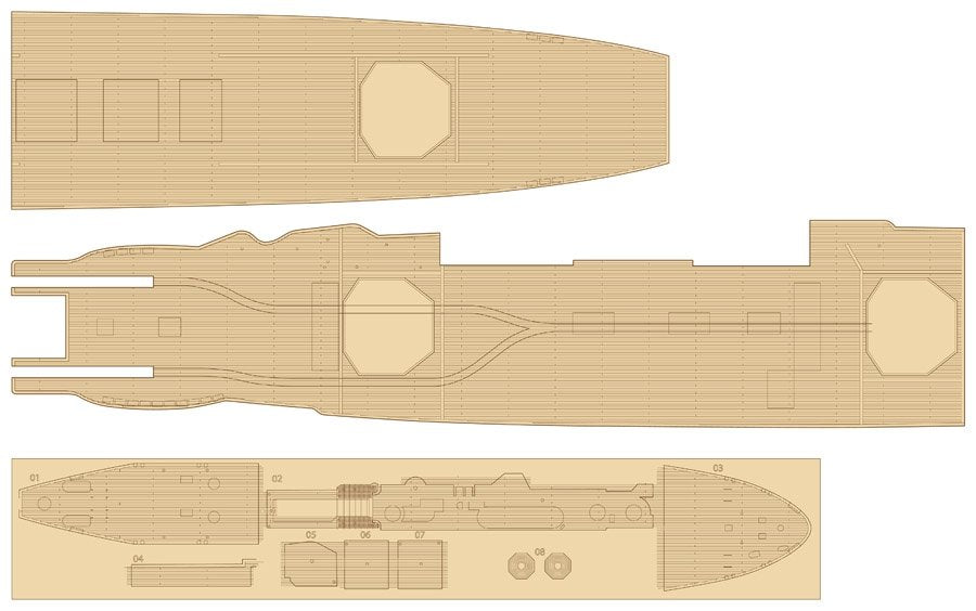 MK1 Design MD-35028 DKM Graf Zeppelin DX 1/350 – image 12