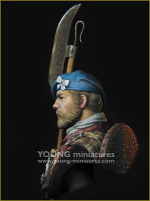 Young Miniatures YH1865 Scottish Highlander 1/10 – zdjęcie 3