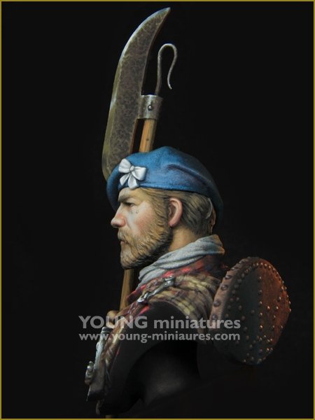 Young Miniatures YH1865 Scottish Highlander 1/10 – zdjęcie 3
