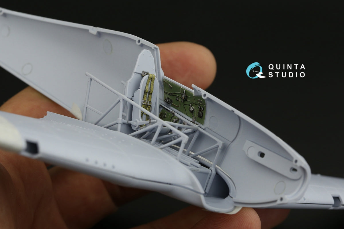 Intérieur imprimé en 3D et coloré sur papier décalcomanie pour la famille Hawker Hurricane (Airfix) - Quinta Studio QD48287 - Échelle 1/48 – image 10